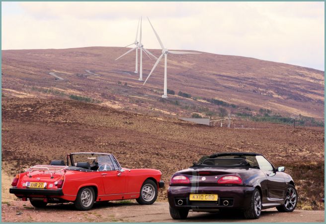 At Creag Riabhach Wind Farm